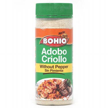 BOHIO ADOBO (seasoning without pepper) SIN PIMIENTA 10.5 OZ