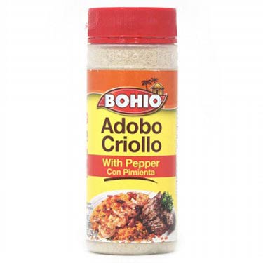 2 pack BOHIO ADOBO (seasoning with pepper) CON PIMIENTA 10.5 OZ