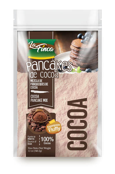 LA FINCA COCOA PANCAKES 12 OZ TWIN PACK