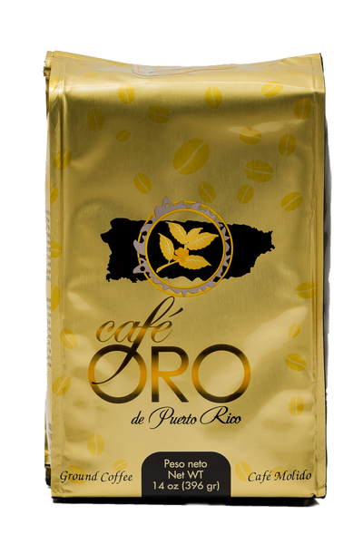 Café Oro Ground Coffee, 14 oz, Twin Pack